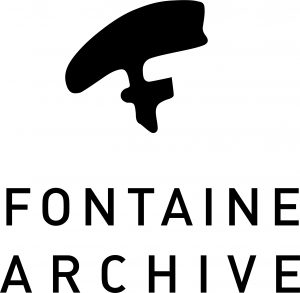 Logo reads Fontaine Archives